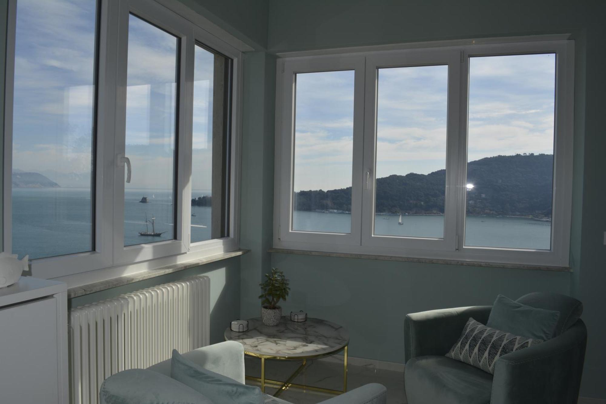 Casemaggi Attico Sul Mare, Penthouse On The Sea Porto Venere Exterior foto